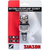 Simson Batterij Voorvork LED Koplamp 'Clearly', 7 Lux