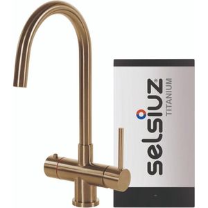 Selsiuz Rond Gold / Goud met TITANIUM Single boiler