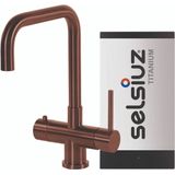 Selsiuz Haaks Copper / Koper met TITANIUM Single boiler