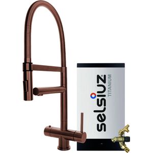 Selsiuz XL Copper / Koper met TITANIUM Combi (Extra) boiler