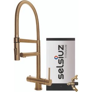 Selsiuz XL Gold / Goud met TITANIUM Combi (Extra) boiler