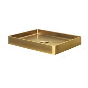 Waskom lanesto vanity 47x32x8 cm goud