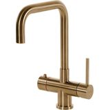 Selsiuz Haaks RVS (Inox) 350243 met Combi (Extra) boiler kokend water kraan