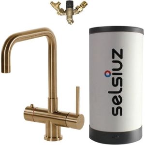 Selsiuz Haaks Gold / Goud met Combi (Extra) Boiler