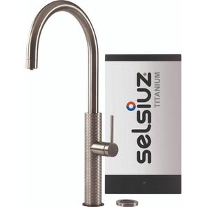Selsiuz by Gessi 3 in 1 RVS 350347 met TITANIUM Single boiler