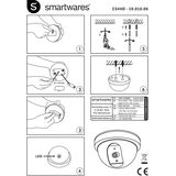 Smartwares Dummy Koepelcamera Binnen Cs44d