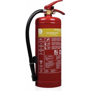 Smartwares FEX-15230 Brandblusser - 3 Liter - Schuim - Inclusief ophangbeugel - Brandklasse AB - BSI Gecertificeerd
