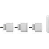 Smartwares SH4-99566 Mini Schakelaarset – Plug & Connect – 3 Stuks met Afstandsbediening