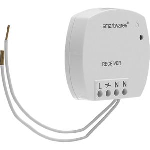 Inbouwschakelaar - Makkelijke Installatie - Max. 400 W - Plug & Connect - Smartwares - SH4-90262