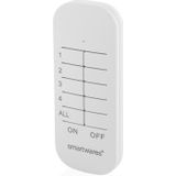 Smartwares - 4-Kanaals Afstandsbediening - Compatibel met Plug & Connect - Bereik tot 30 Meter