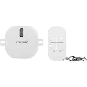 Smartwares SH4-99558 Garage Schakelset – Incl. Afstandsbediening - Plug & Connect – Max. 300 W