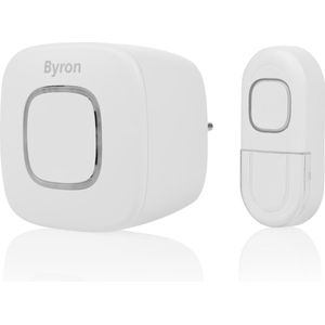 Byron DBY-24722 Complete set voor Draadloze deurbel Met knipperlicht