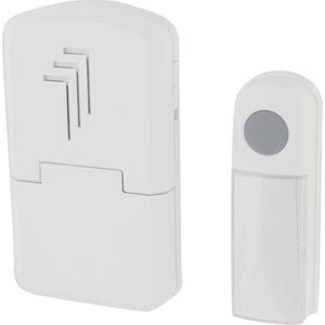 Draadloze Deurbel Set - Wit - Weersbestendig - Groot Bereik