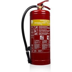 Smartwares 10.015.05 Brandblusser - 6 Liter - Schuim - Inclusief Ophangbeugel - Brandklasse AB