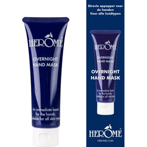 Herome Handmasker voor de Nacht - Overnight Hand Mask - Kalmerend - Verzorgend - Herstellend - 40ml.