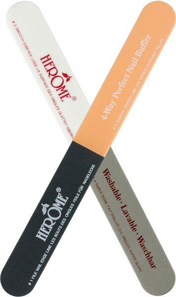 Herome 4-Way Nagelvijl en Polijstvijl - 4-Way Perfect Nail Buffer - Met 4 verschillende vijloppervlakken