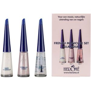 Herome French Manicure Glamour 3 x 10 ml