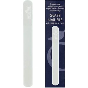 Herome Glazen Nagelvijl Reisformaat - Glass Nail File Reis mini - Voorkomt Splijten en Haakjes