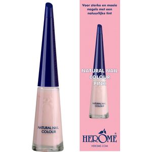 Herome Natural Nail Colour Pink 10 ml