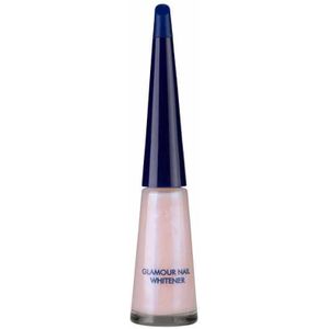 Herome Glamour Nail Whitener - met een Parelmoerglans - Camoufleert Doffe of Verkleurde Nagels - 10ml.