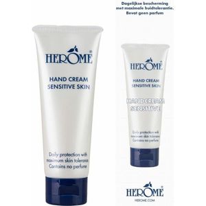 Herome Handcreme voor de Gevoelige Huid- Hand Cream Sensitive - een Kalmerende Handcreme biedt optimale dagelijkse Verzorging - 10ml.