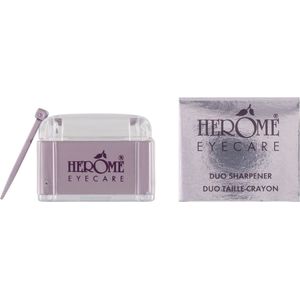 Herome - Eye Care Duo Sharpener - Slijper - Transparant - Voor Standaard en Jumbo Potloden