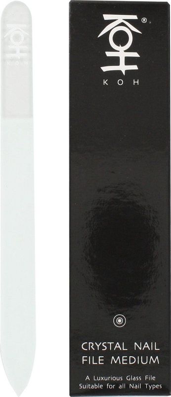 KOH - Crystal Nail File Medium - Nagelvijl - Travel-Size - Luxe Cassette