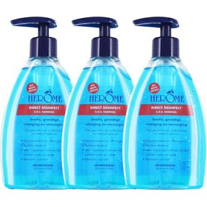 Handgel - 3-Pack - Transparant - Glycerine - Desinfecterend