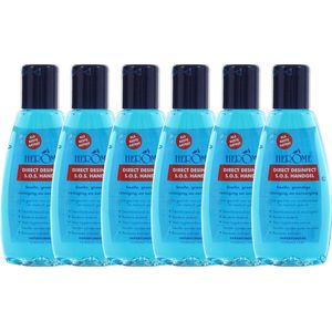 Handgel - 6-Pack - Transparant - Glycerine - Biocide