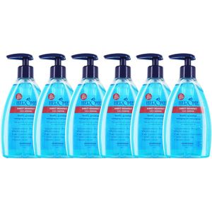 Herome 6-Pack Direct Desinfect Handgel 200ml. - Desinfecterende Handgel met 80% Alcohol - Beschermt Tegen Bacteriën en Droogt de Handen Niet Uit - 6*200ml.