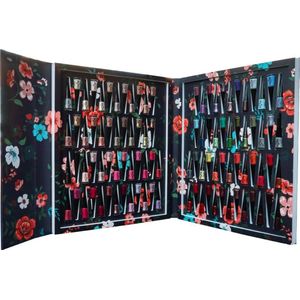 Herome Ultimate Desire Box (Floral Design) - 100 Kleuren Nagellak Set - Geschenkset