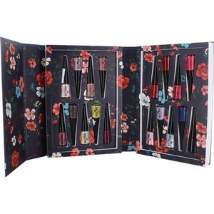 Herome Ultimate Desire Box (Floral Design) - Cadeau voor vrouw - 18 Kleuren Nagellak Set - Geschenkset