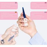 Herome Nagelverharder Extra Sterk en Base Coat Nagelverzorging met Nagelriemolie - Nail Hardener - 2*10ml