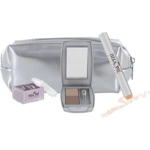 Herome Eye Care Set Brow WOW Taupe - Wenkbrauw Poeder - Cadeau en/of Reisverpakking - met Slijper