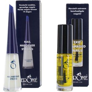 Herome - Exit Damaged Nails - Nagelverharder - Amandelolie - 10 ml