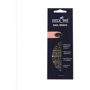 Herome Nail Wraps Starlight - Nagelstickers - Nail Art - Zonder Droogtijd - 2x10 stickers