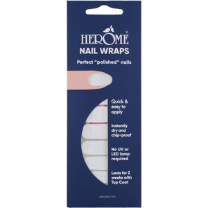 Herome - Nail Wraps - Transparant - 7 Dagen Houdbaarheid