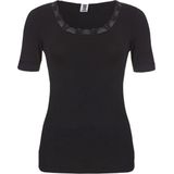 Ten Cate dames thermo shirt korte mouw - Kant - Wit