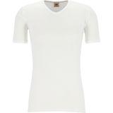 Ten Cate heren thermo shirt Korte mouw - V-hals - Wit