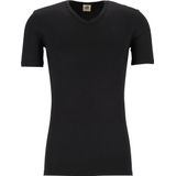 Ten Cate heren thermo shirt Korte mouw - V-hals - M - Zwart