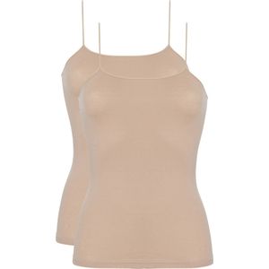 ten Cate - Basic - Spaghetti Top - Tan - 2 Pack