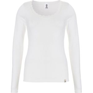 Ten Cate dames thermo shirt Lange mouw - Kant - S - Wit