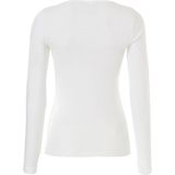 Ten Cate dames thermo shirt Lange mouw Kanten Thermo ondergoed dames Viloft Diepe hals Zwart