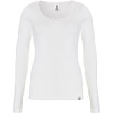 Ten Cate dames thermo shirt Lange mouw Kanten Thermo ondergoed dames Viloft Diepe hals Zwart