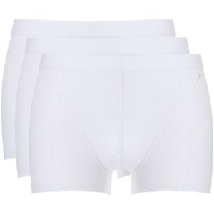TEN CATE Basics men shorty (3-pack), heren boxer kort, wit