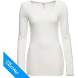 Ten Cate dames thermo shirt Lange mouw Wit