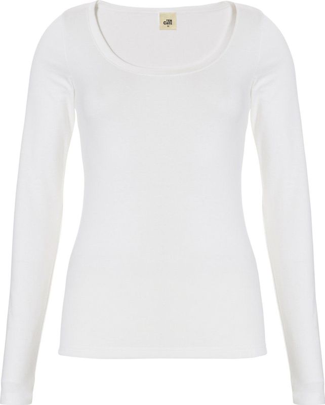 Ten Cate dames thermo shirt Lange mouw Wit