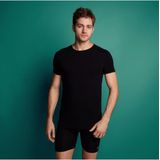 Ten Cate - Heren Bamboo Basic Ronde Hals T-Shirt Wit