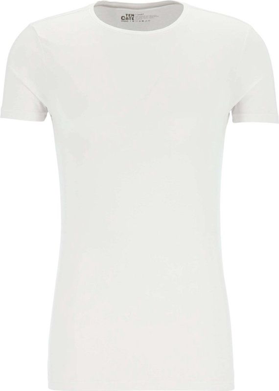 Ten Cate - Heren Bamboo Basic Ronde Hals T-Shirt Wit