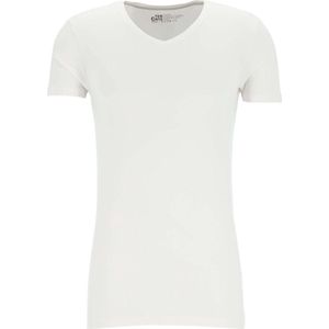 Ten Cate heren Bamboe T-shirt V-hals - Wit